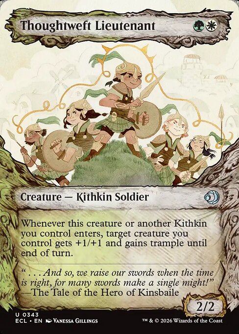 Thoughtweft Lieutenant (ECL) — Foil